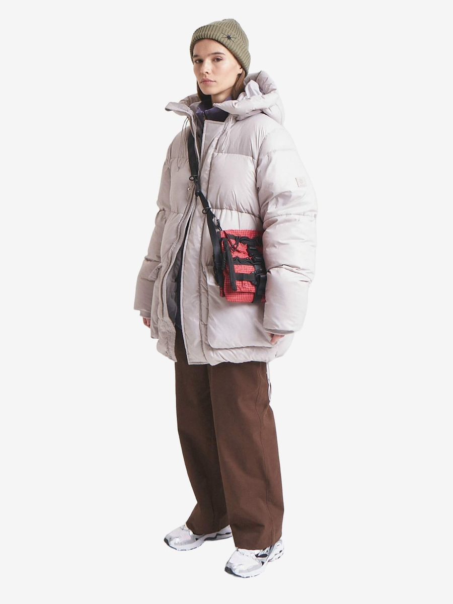 МЕЧ — Куртка FW24 Puffer Long Misty Grey