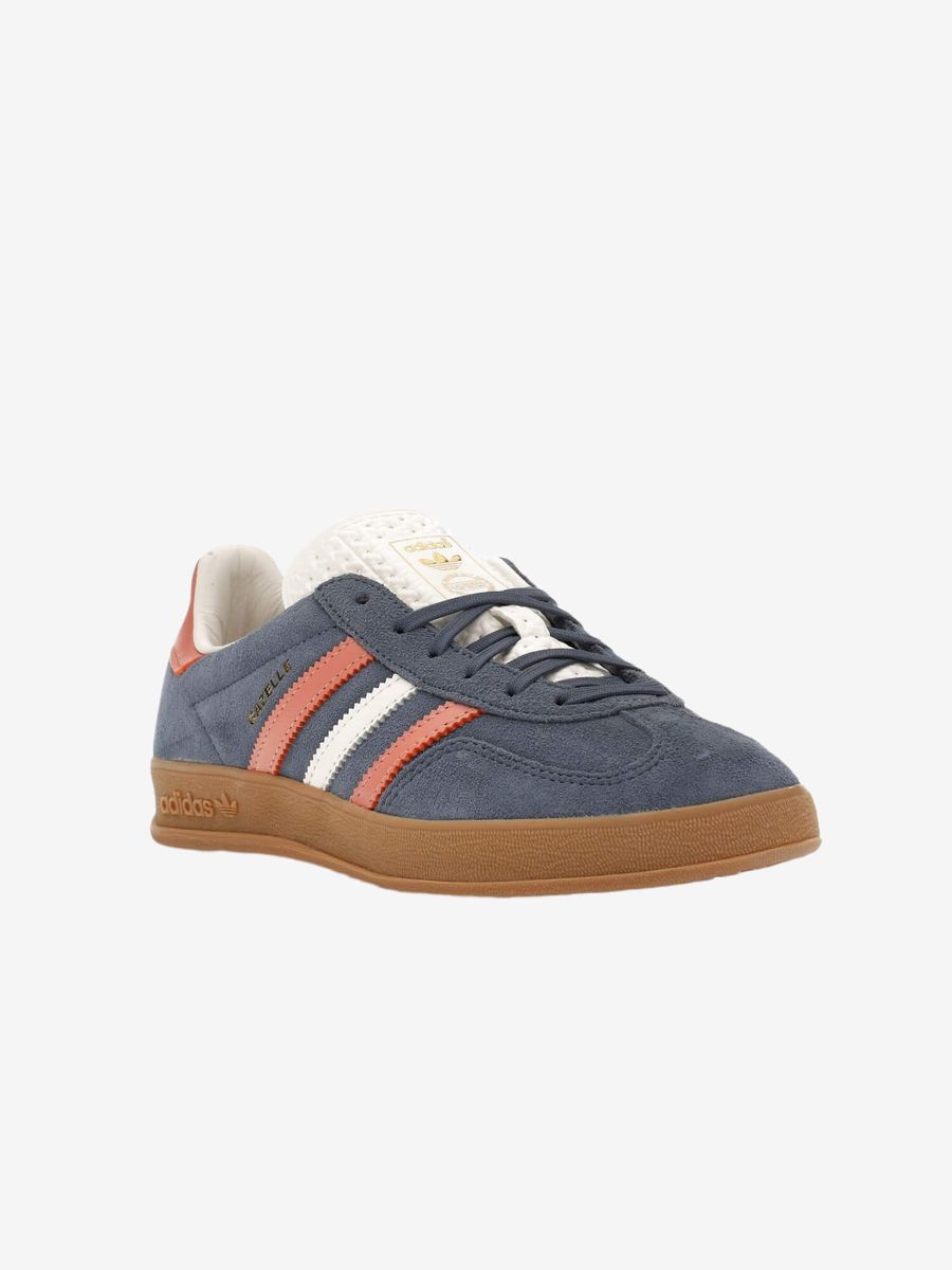 ADIDAS ORIGINALS — Gazelle Indoor Blue Blink/Sand Strata/Gum