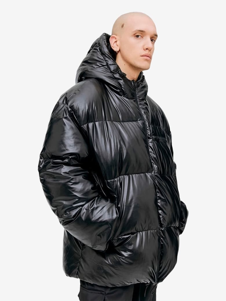 ZNY — Куртка Пуховик Hooded AW23 Black