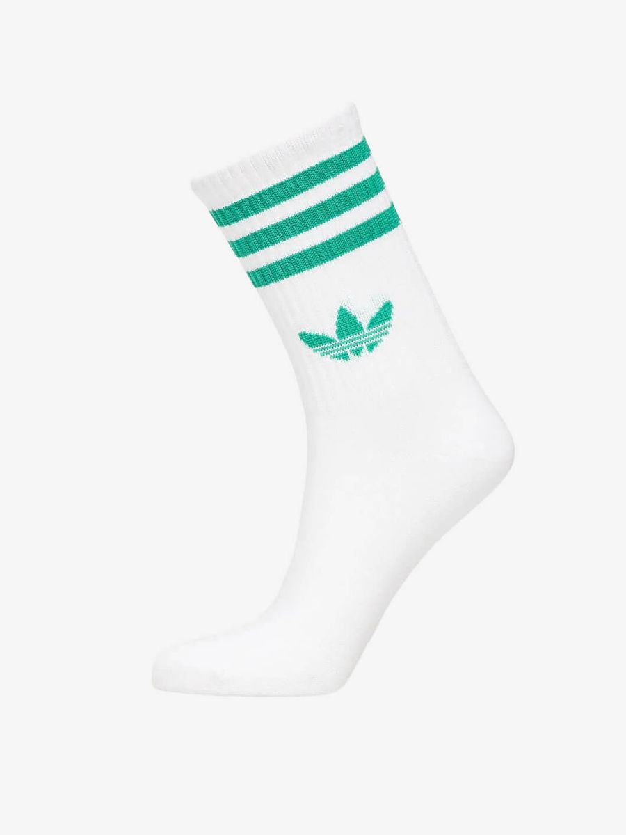 ADIDAS ORIGINALS — Носки 3-Stripes 3 пары White/Indigo/Red/Green