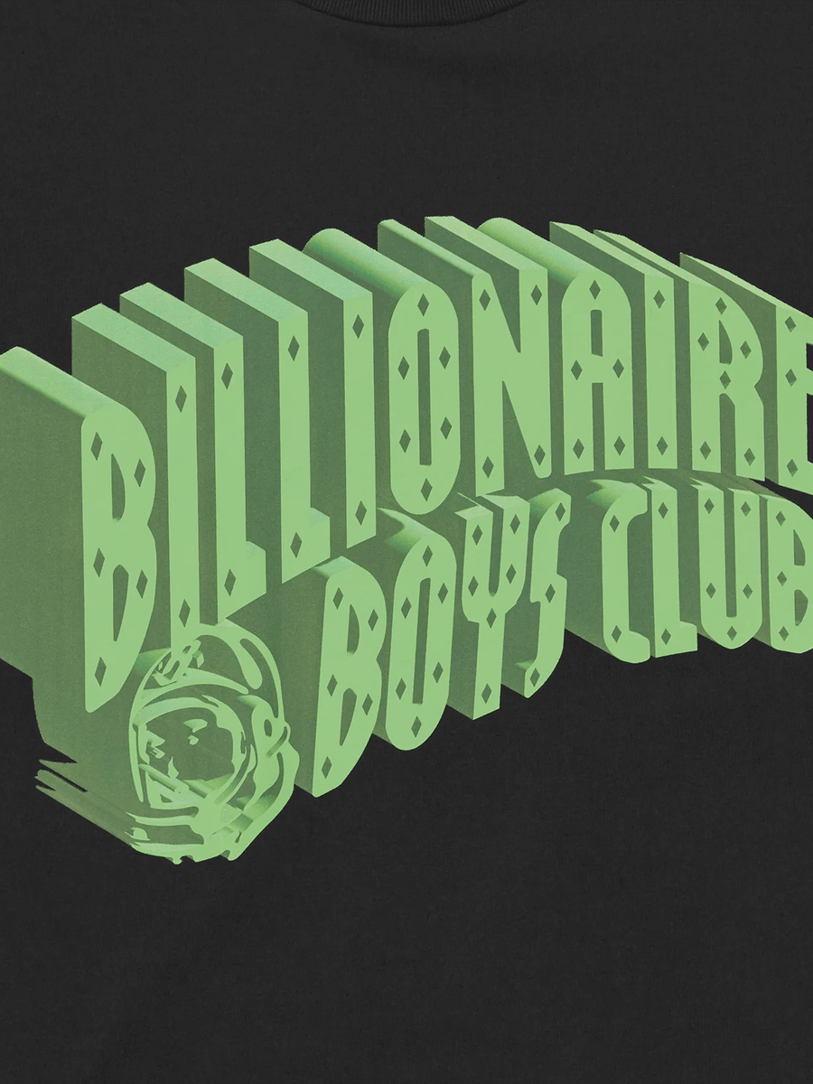 BILLIONAIRE BOYS CLUB — Футболка 3D Arch Logo Black