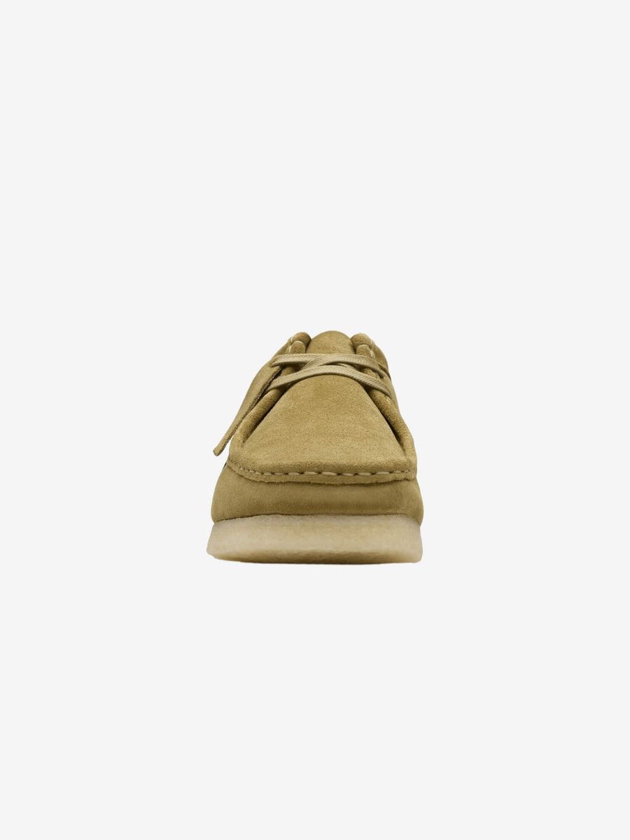 CLARKS ORIGINALS — Обувь Wallabee Mid Green Suede