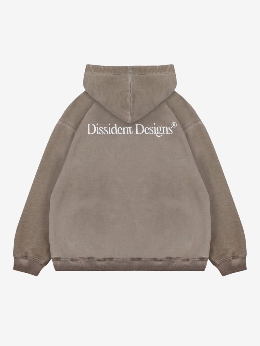 DISSIDENT — Худи DD26 Heavy Cotton ss25 Sandstone