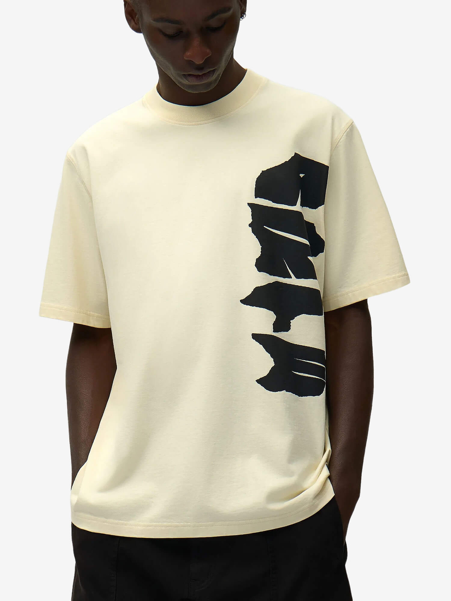 ARTE ANTWERP — Футболка Side Logo Tee Cream