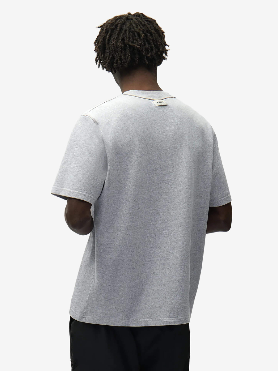 ARTE ANTWERP — Футболка Reversible Label Tee Grey