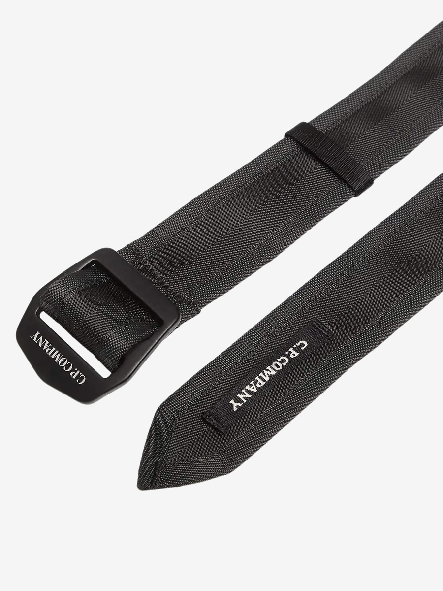 C.P. COMPANY — Ремень Herringbone Tape Belt Black