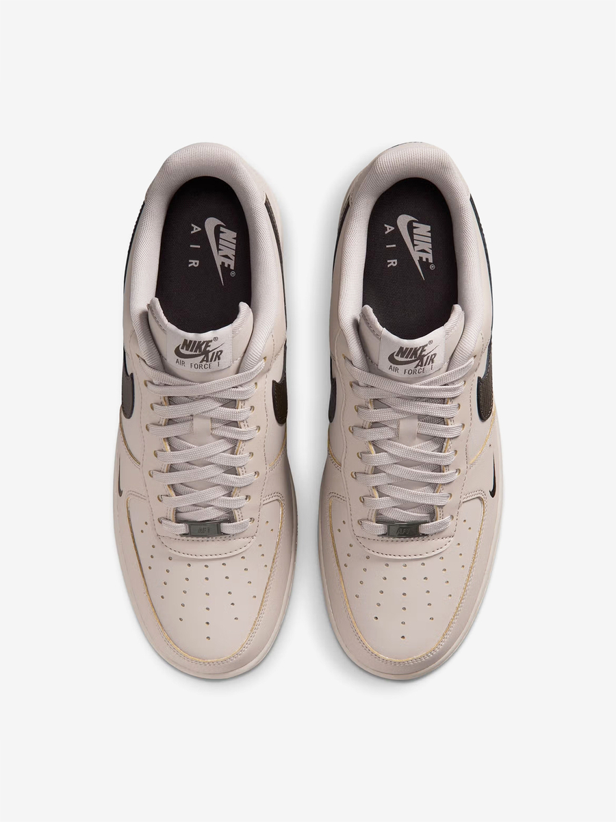 NIKE — Кроссовки Air Force 1 Low '07 College Grey/Newsprint