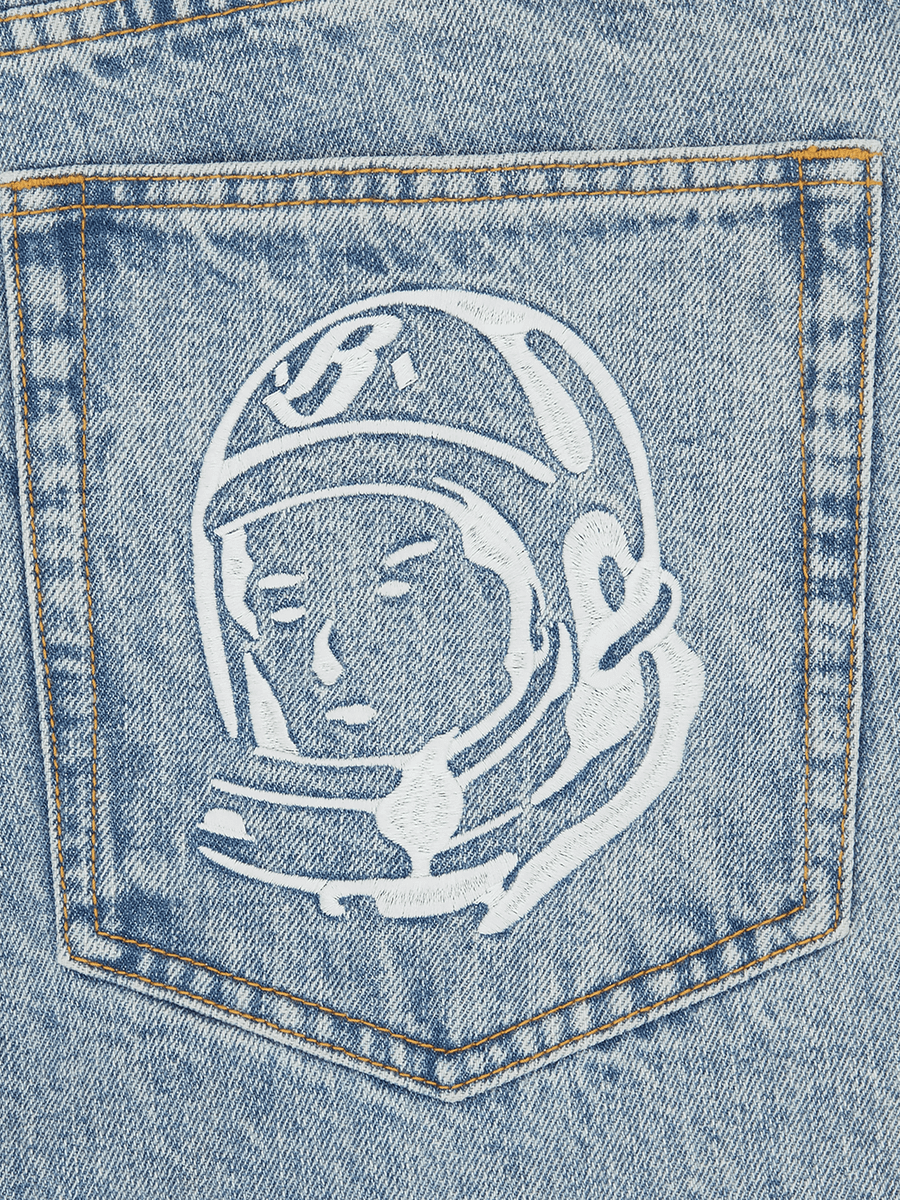 BILLIONAIRE BOYS CLUB — Джинсы Arch Logo Denim Light Wash Blue