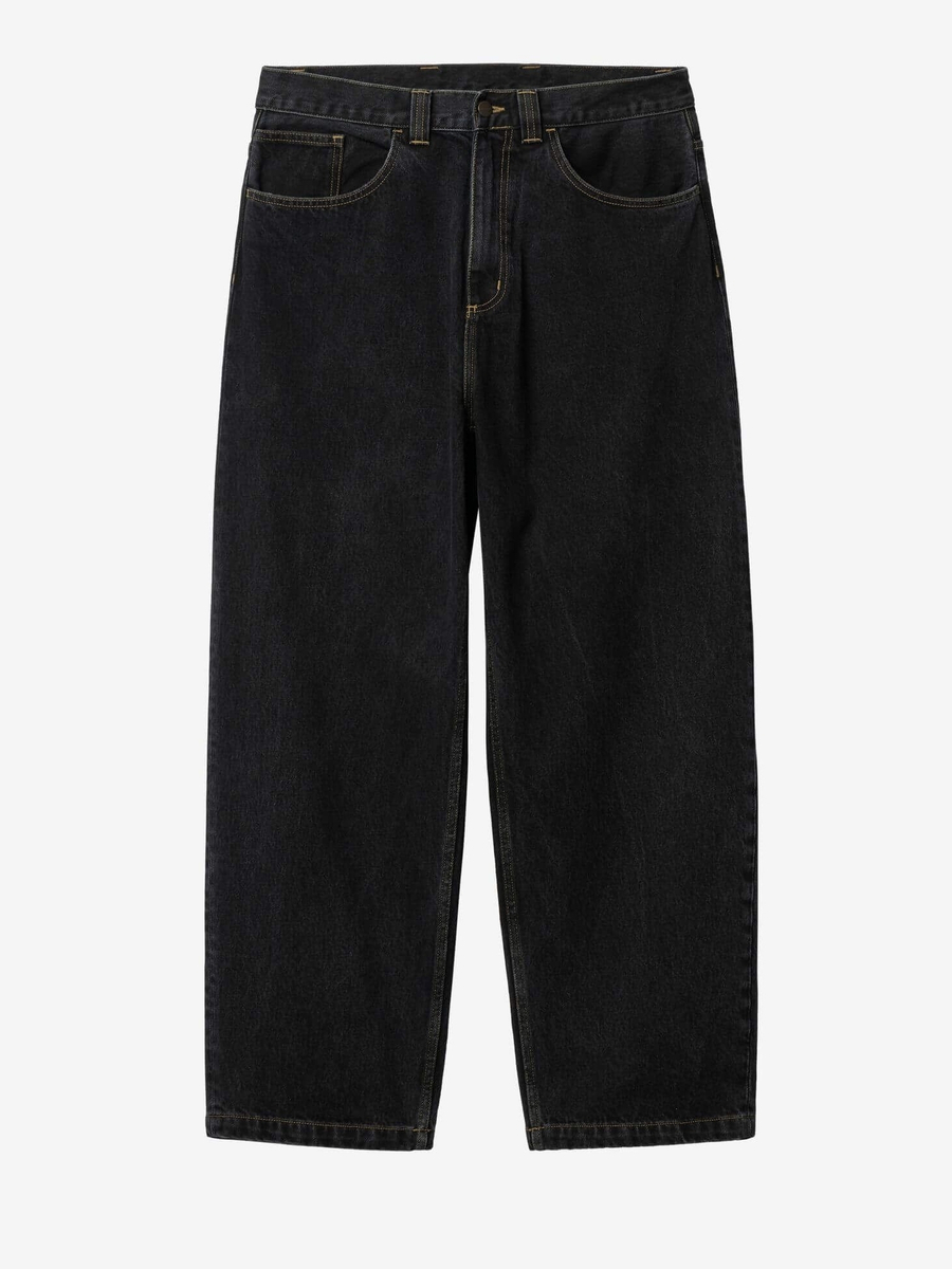 CARHARTT WIP — Джинсы Brandon Black (Stone Washed)
