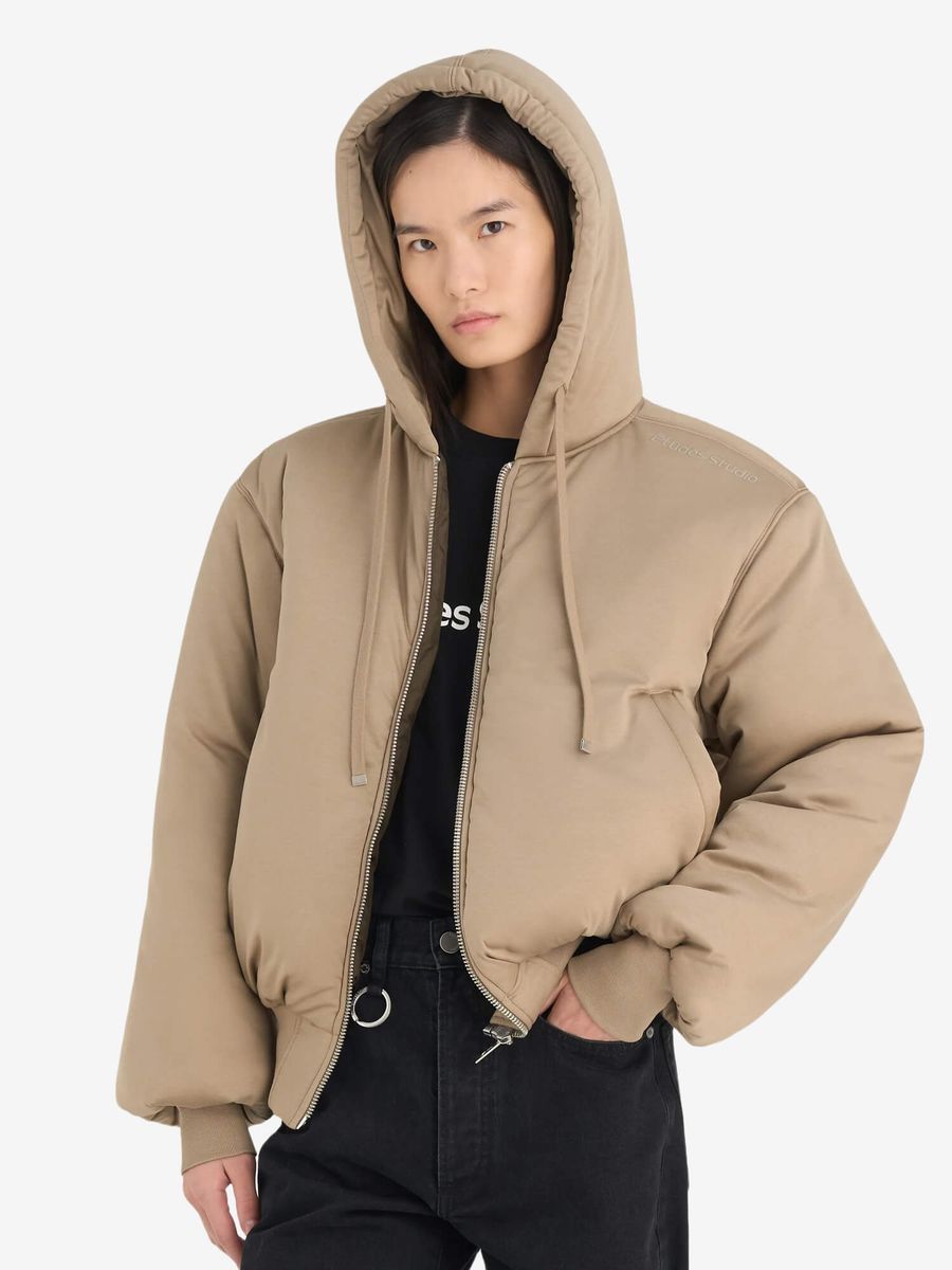 ÉTUDES STUDIO — Куртка Interlock Bomber Jacket Beige