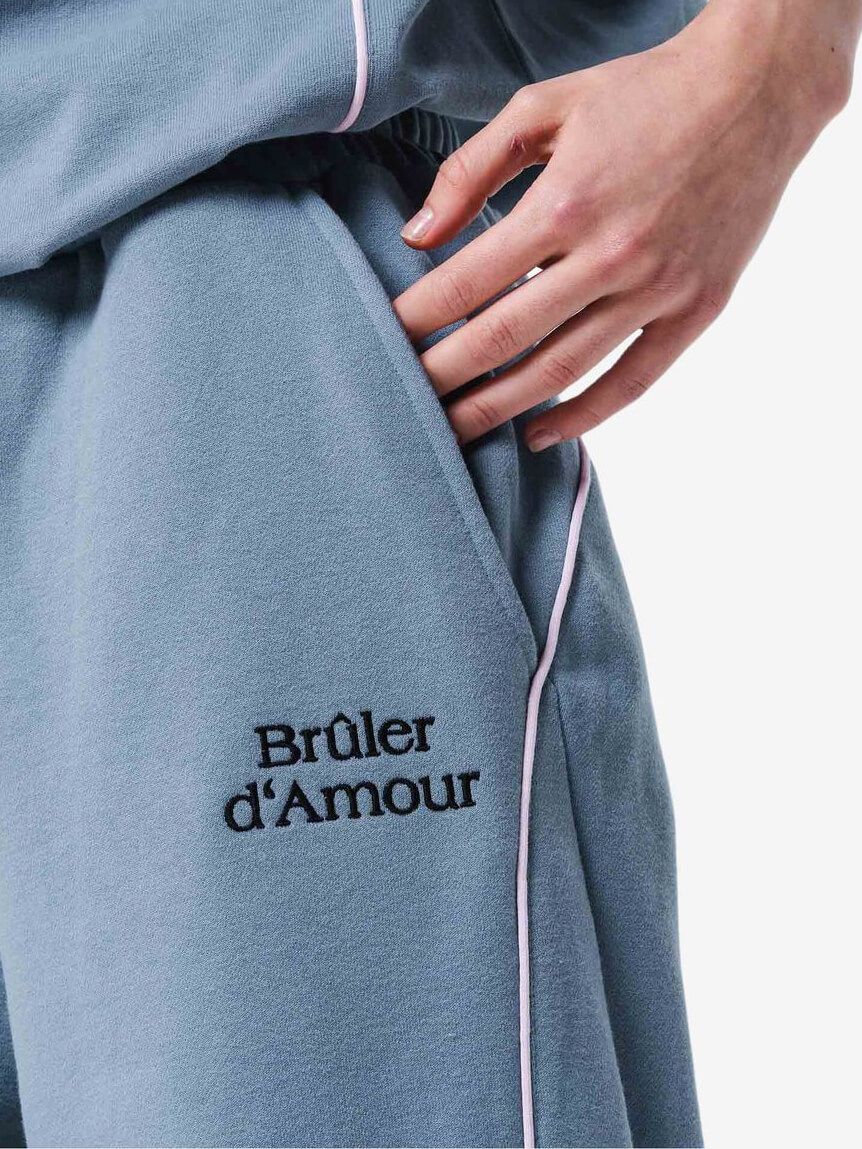 BRÛLER D’AMOUR — Штаны Foorball Esprit d'équipe Gray
