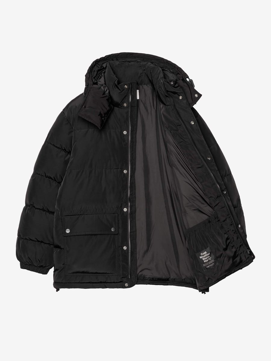 CARHARTT WIP — Куртка Brent Jacket Black