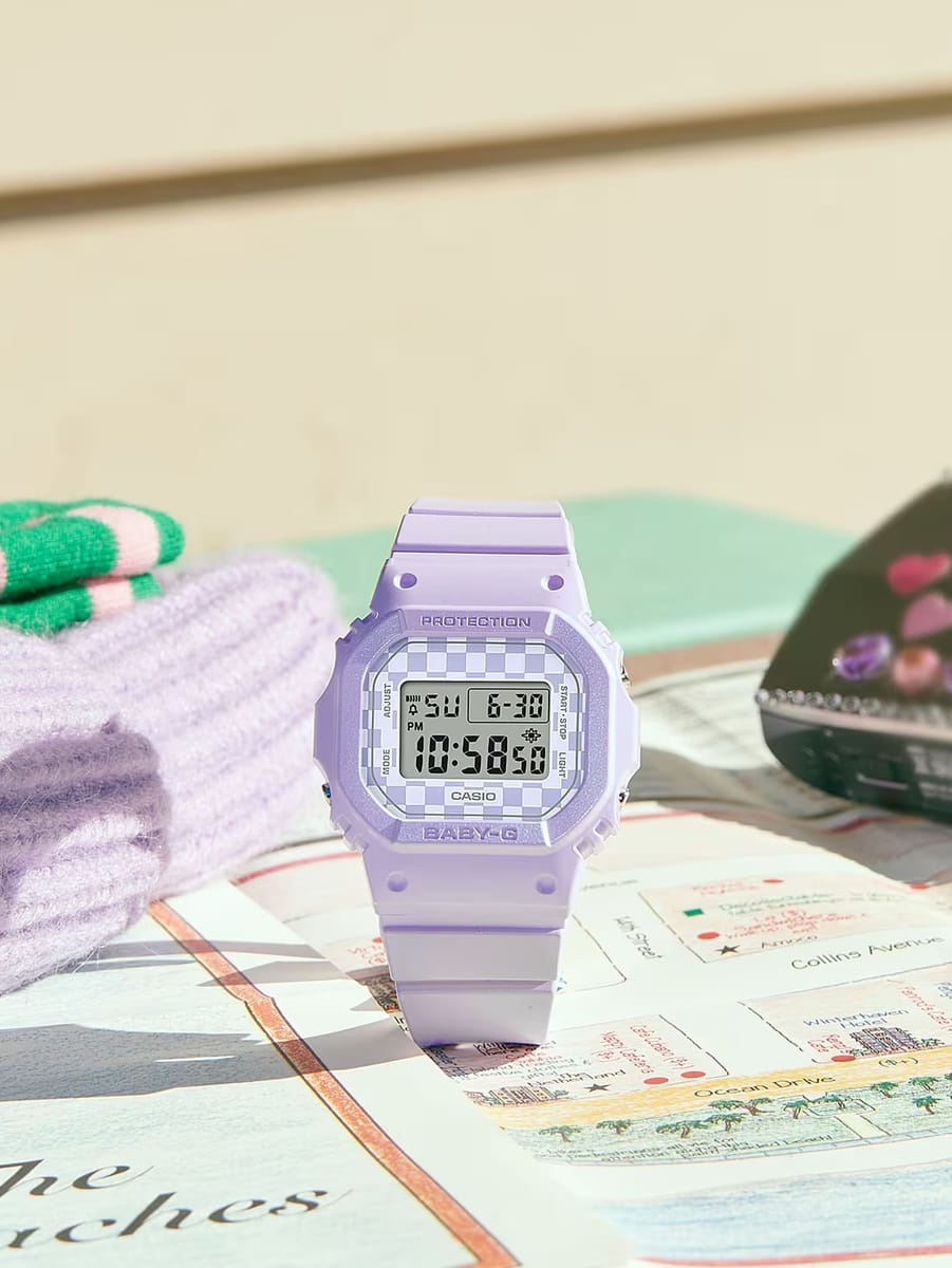 CASIO — Часы Baby-G BGD-565GS-6 Soft Lavender