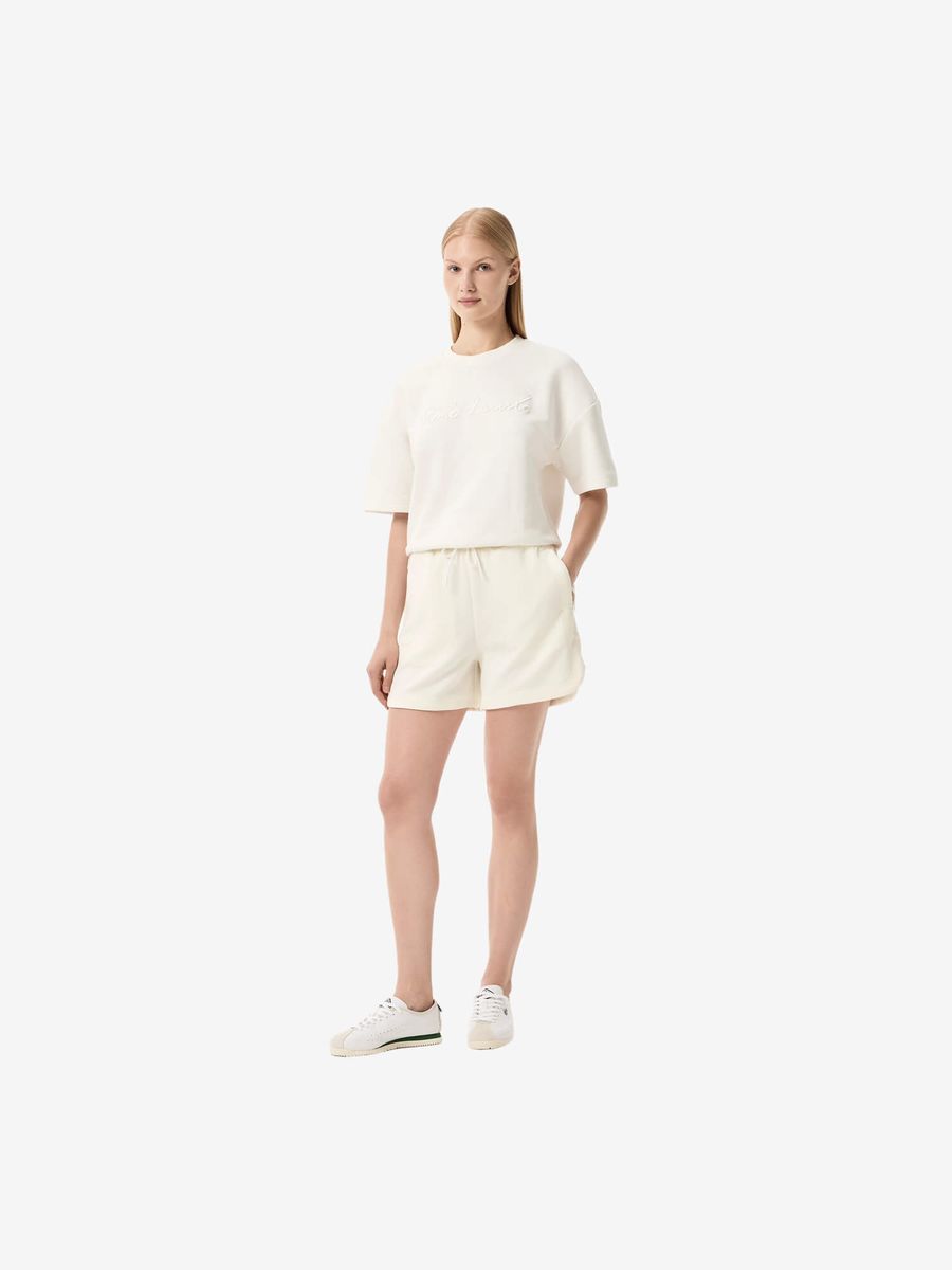 LACOSTE — Шорты W Relaxed Fit Short White