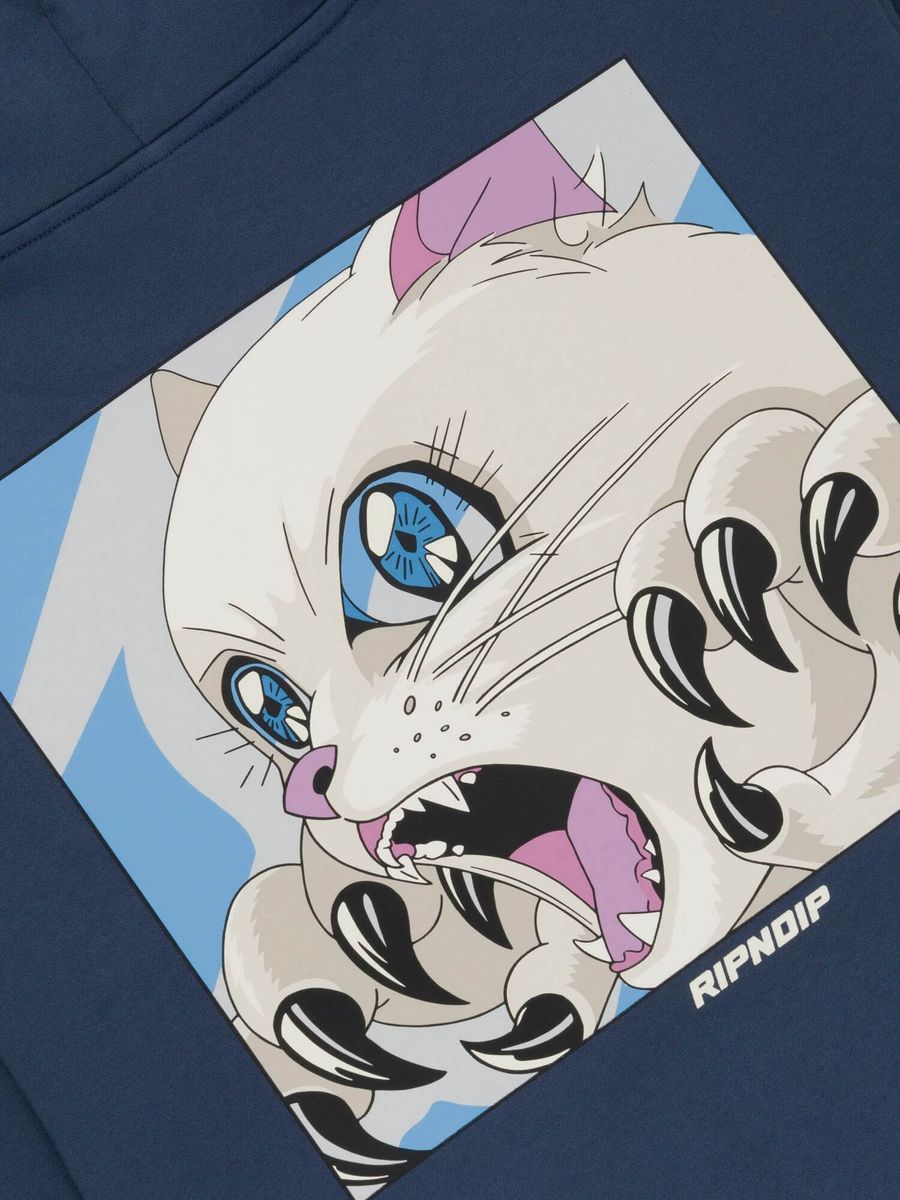 RIPNDIP — Худи Metal Claw Navy