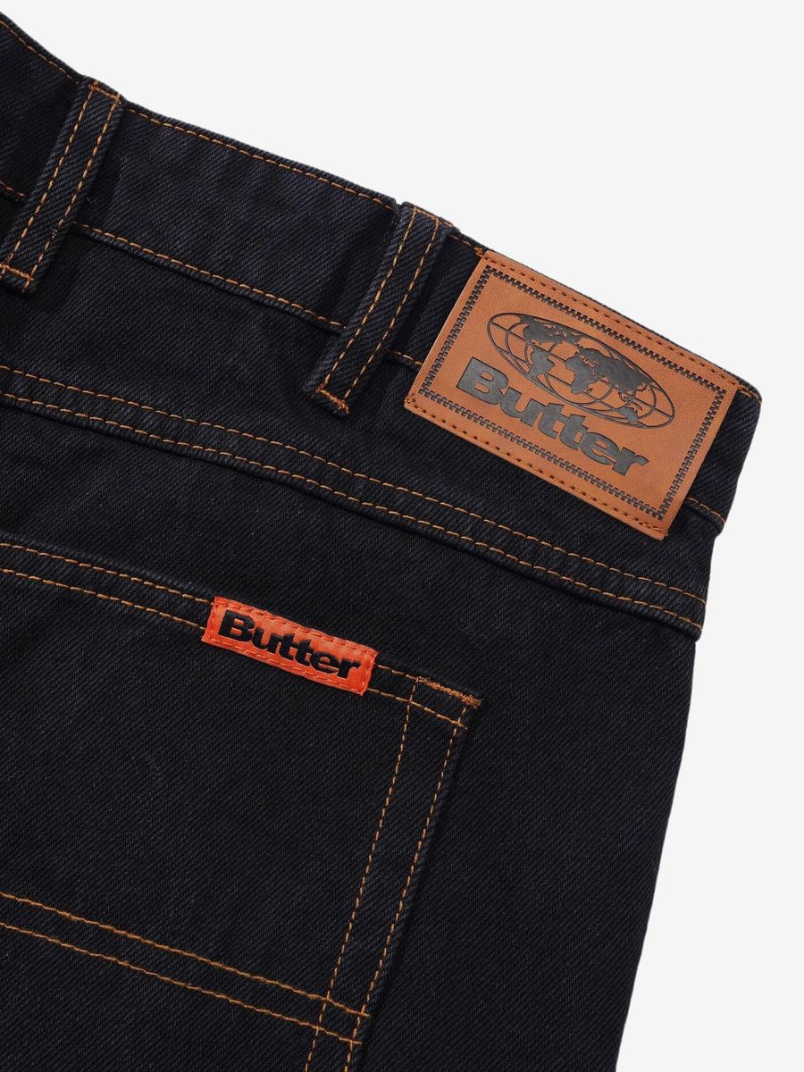 BUTTER GOODS — Джинсы Relaxed Denim Washed Black