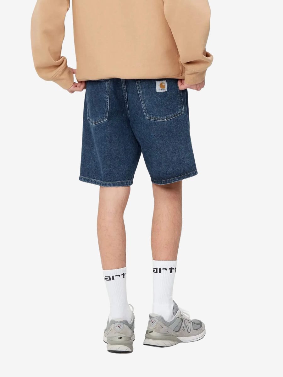 CARHARTT WIP — Шорты Newel Blue Stone Washed