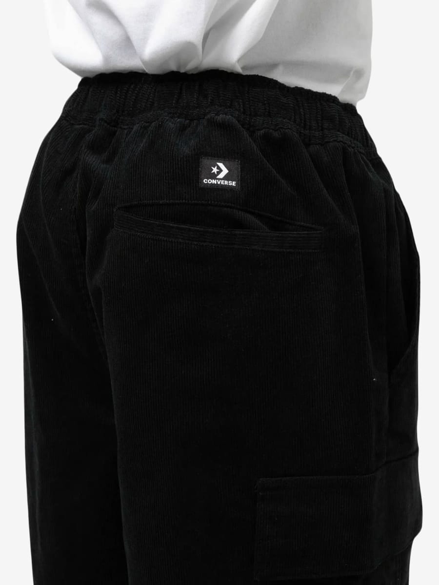 CONVERSE — Штаны Corduroy Cargo Pants Black