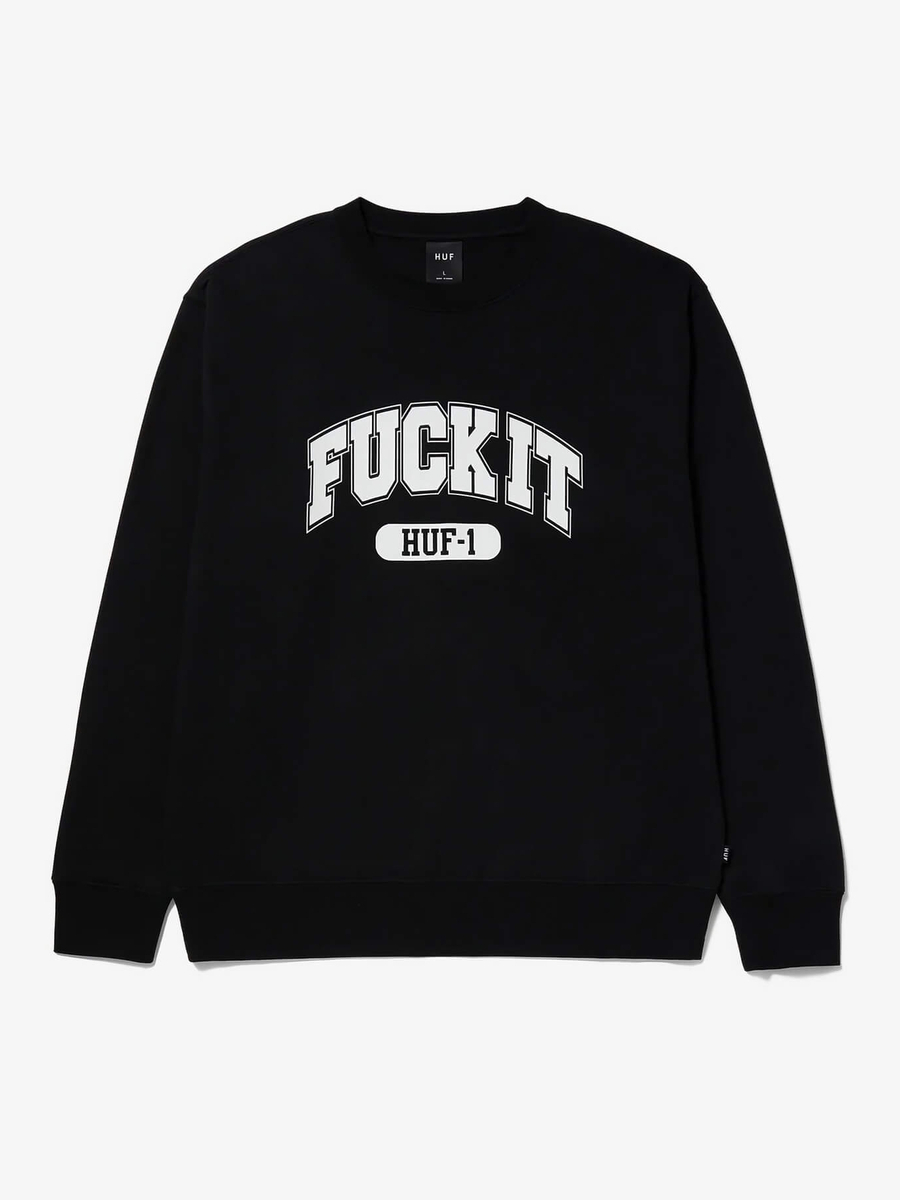 HUF — Свитшот Fock It Black