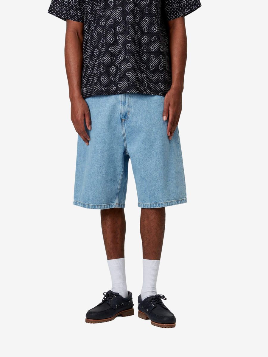CARHARTT WIP — Шорты Brandon Blue (Stone Bleached)
