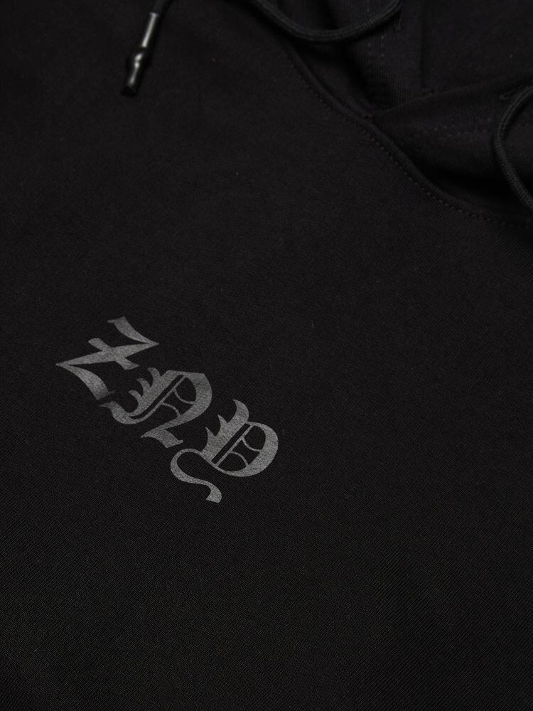 ZNY — Худи Gothic Logo SS25 Black