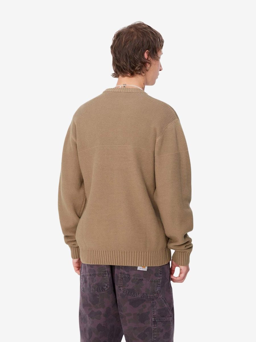 CARHARTT WIP — Свитер Вязаный Chane Leather/Gold