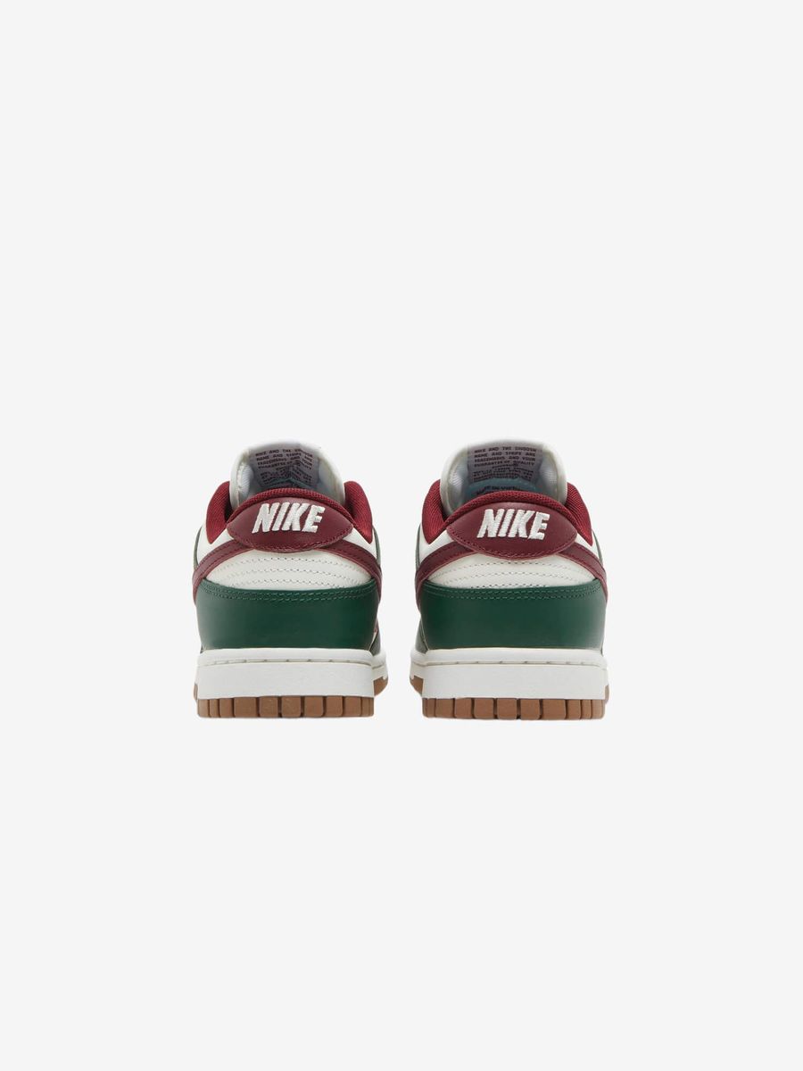 NIKE — Кроссовки Dunk Low Retro Green/Beige/Bordo