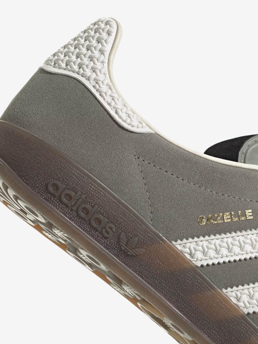 ADIDAS ORIGINALS — Gazelle Indoor Wolf Grey/White/Gum