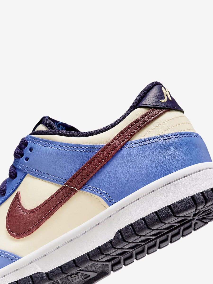 NIKE — Кроссовки Dunk Low GS Blue/Red/White