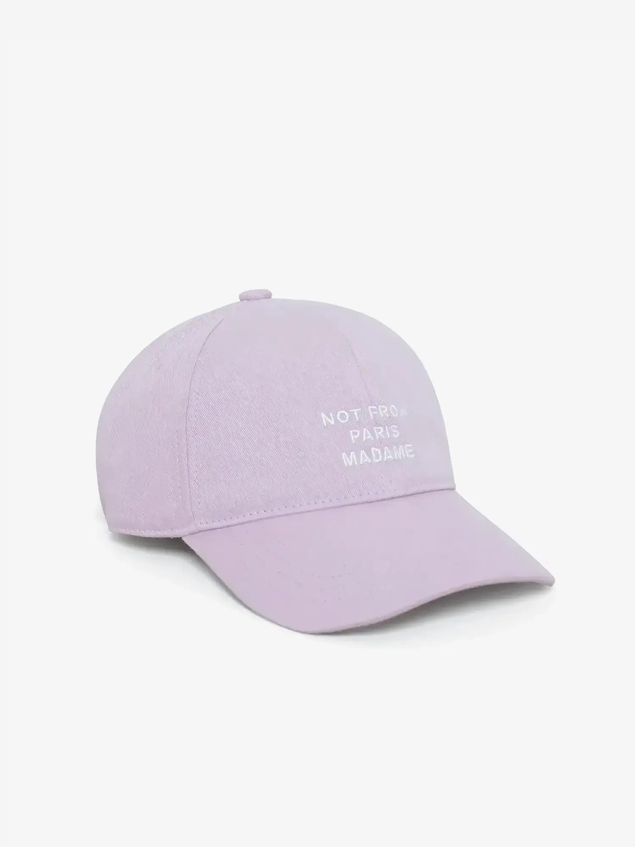 DRÔLE DE MONSIEUR — Кепка Casquette Slogan Lavander