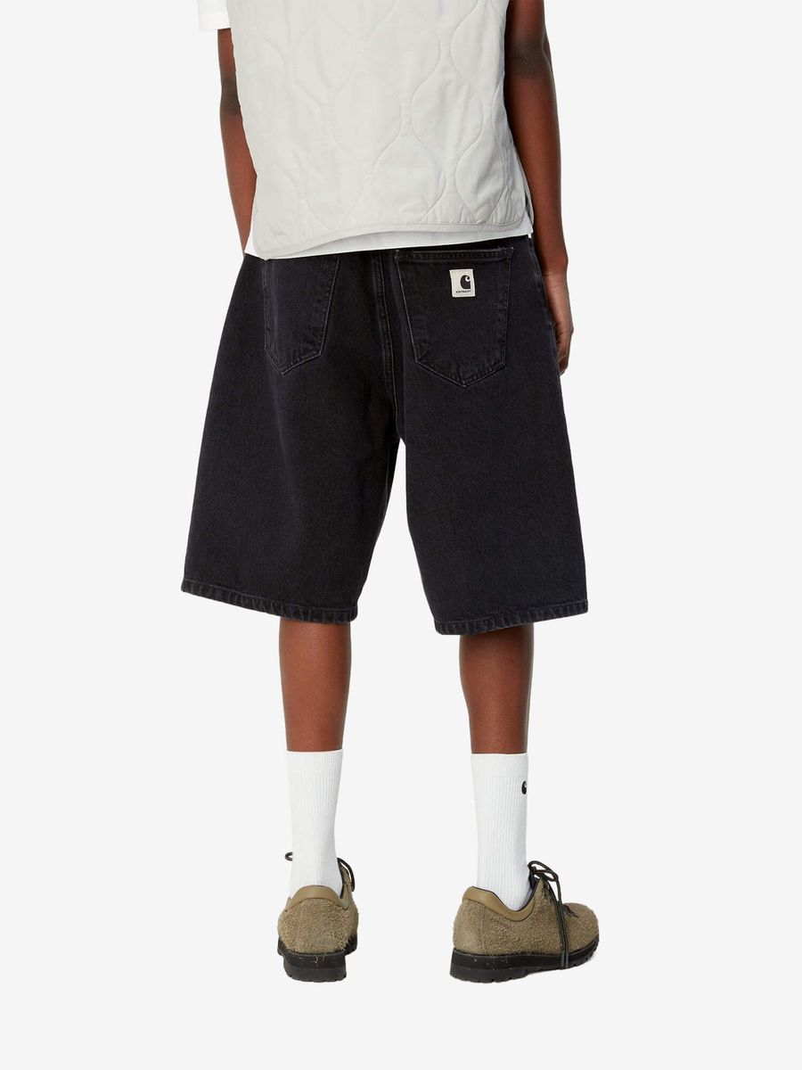 CARHARTT WIP — Шорты W' Brandon Black (Stone Washed)