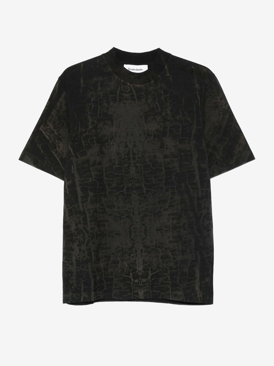 ÉTUDES STUDIO — Футболка Classic T-Shirt Logo Cracked Black