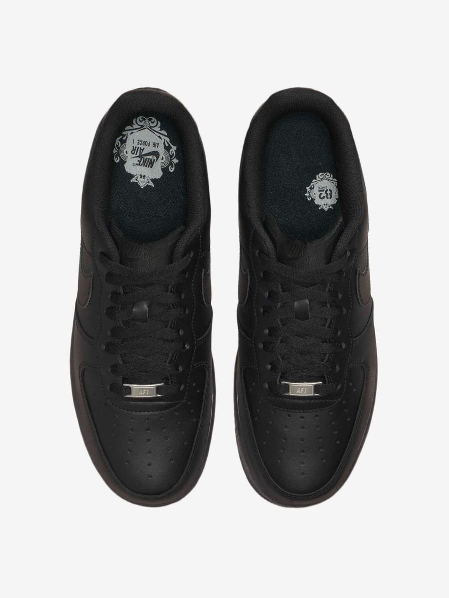 NIKE — Кроссовки Air Force 1 '07 Low Black/Black