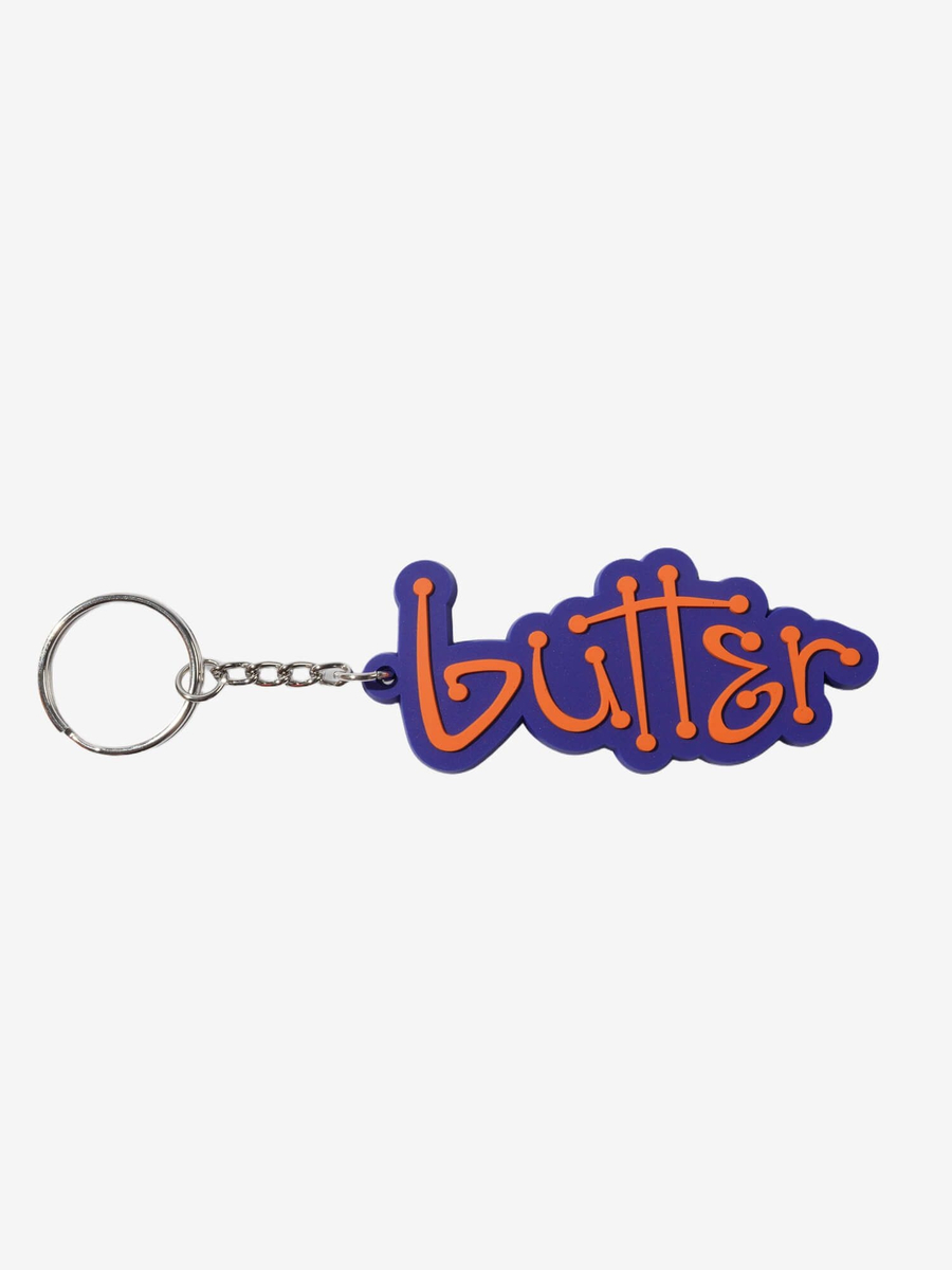 BUTTER GOODS — Брелок Connection Rubber Key Chain Navy
