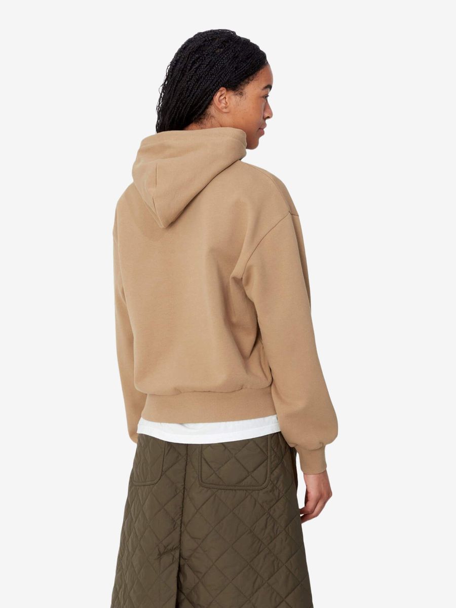 CARHARTT WIP — Худи Hooded Casey Peanut/Silver