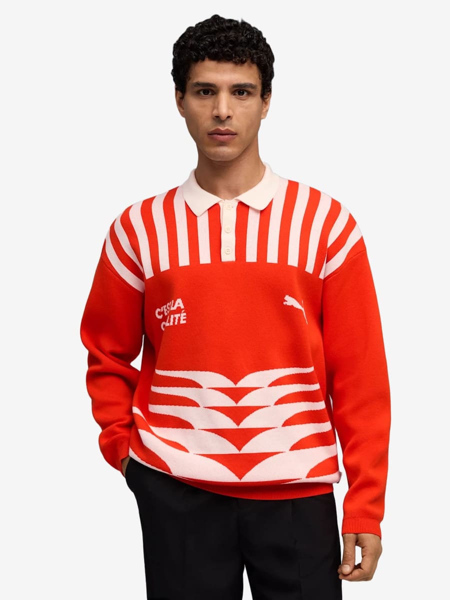PUMA — Джемпер The NeverWorn VI Knit Jersey Fierce Red