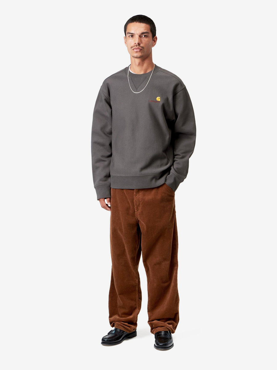 CARHARTT WIP — Свитшот American Script Graphite