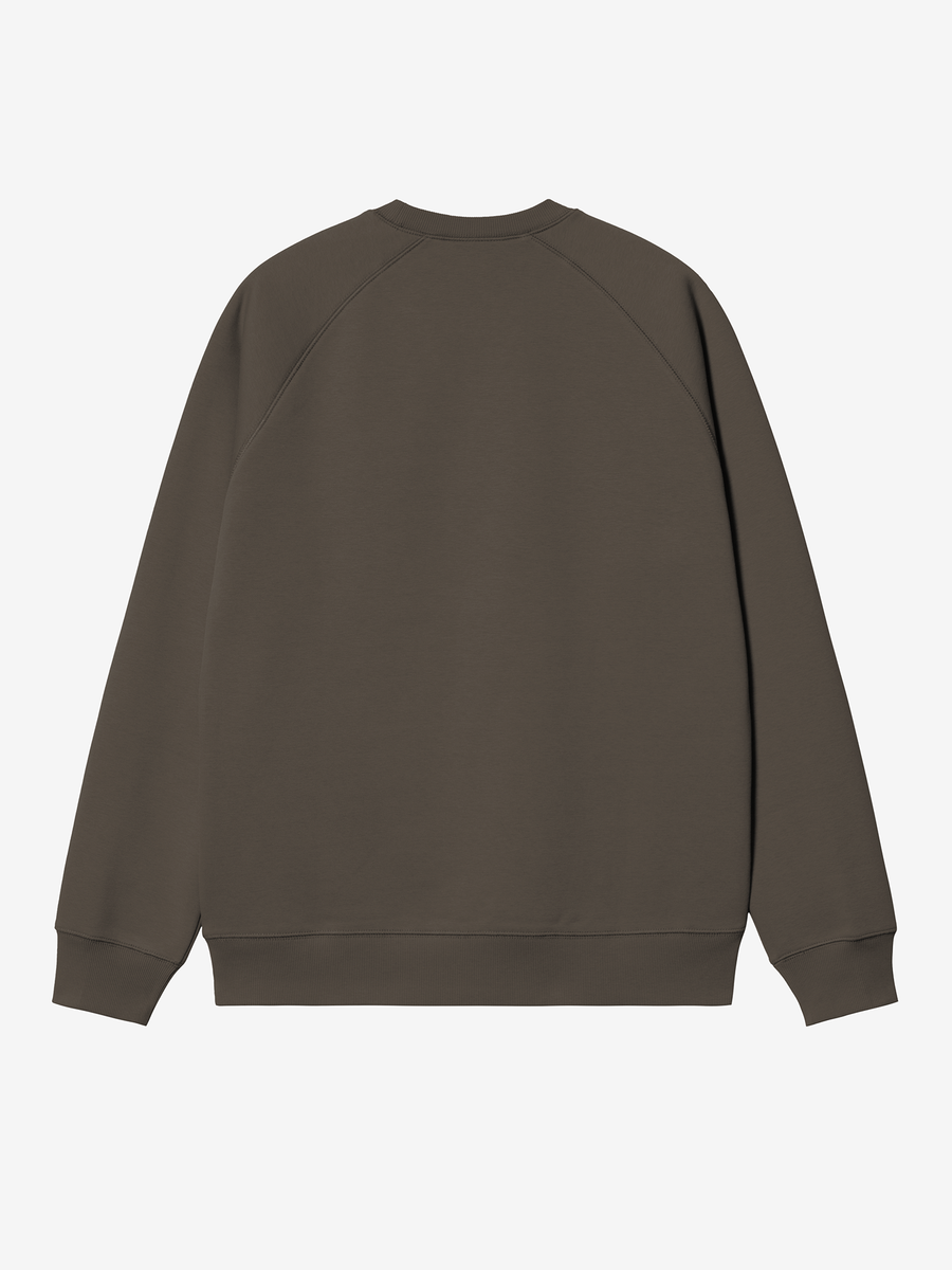 CARHARTT WIP — Свитшот Chase Shungite/Gold