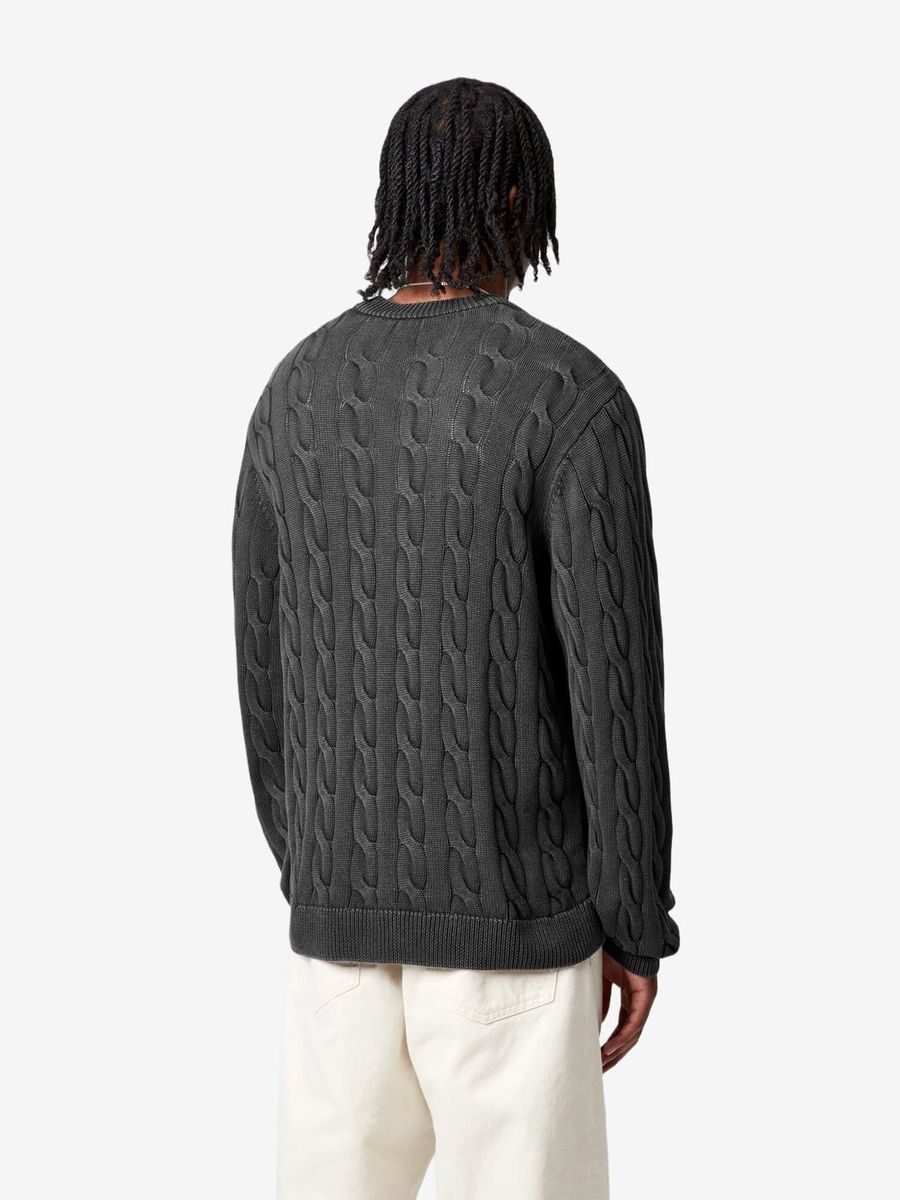 CARHARTT WIP — Свитер вязанный Carter Black (Garment Dyed)