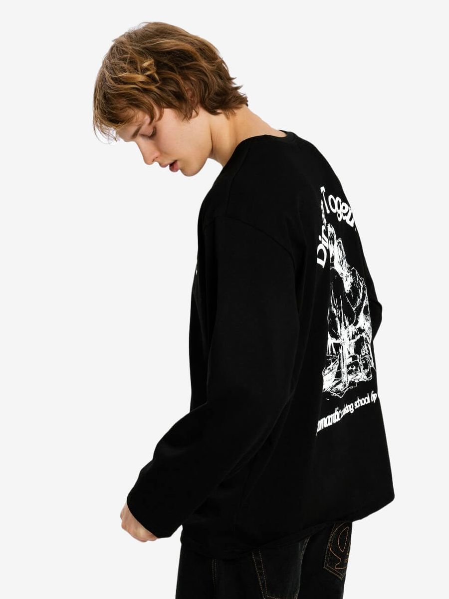 DISSIDENT — Лонгслив Dinner Together Longsleeve Black