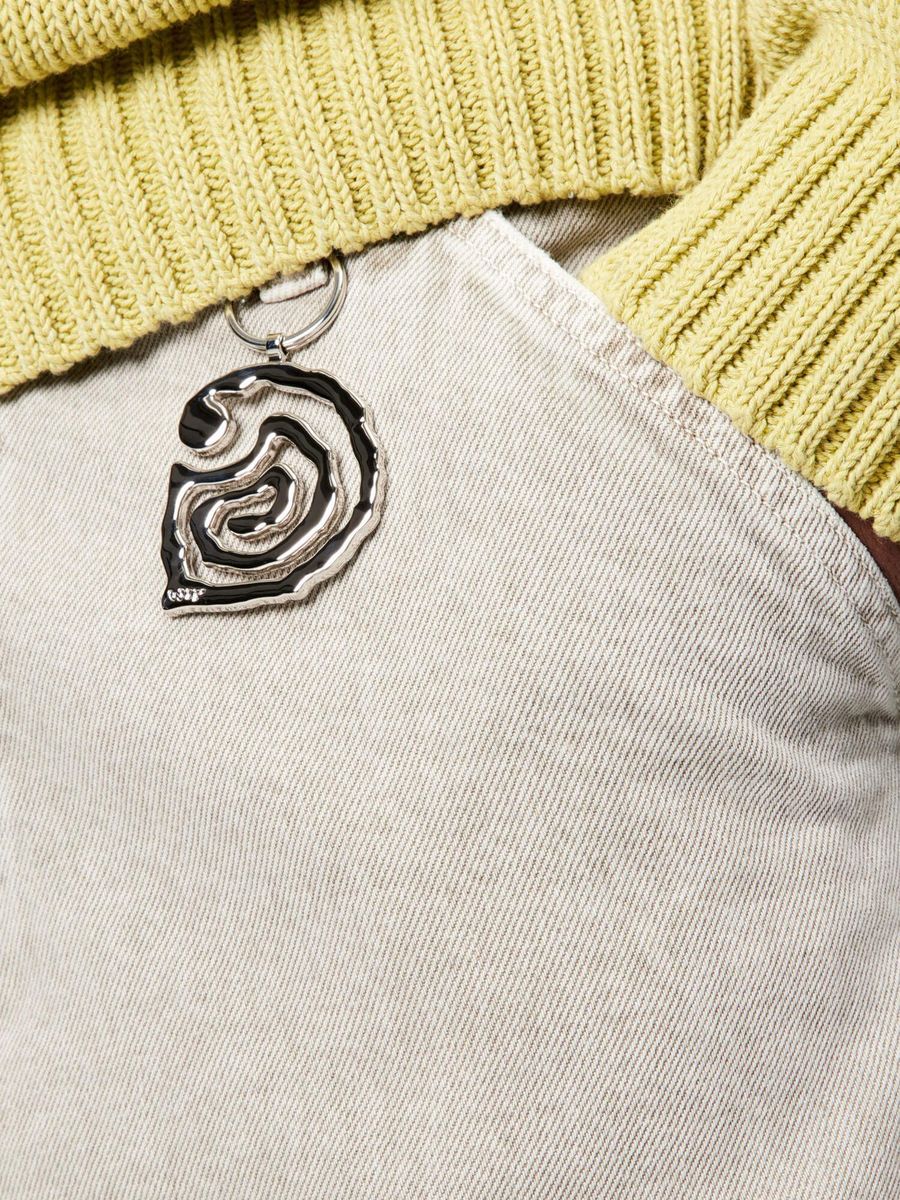 CARHARTT WIP — Брелок Helix Keychain Silver