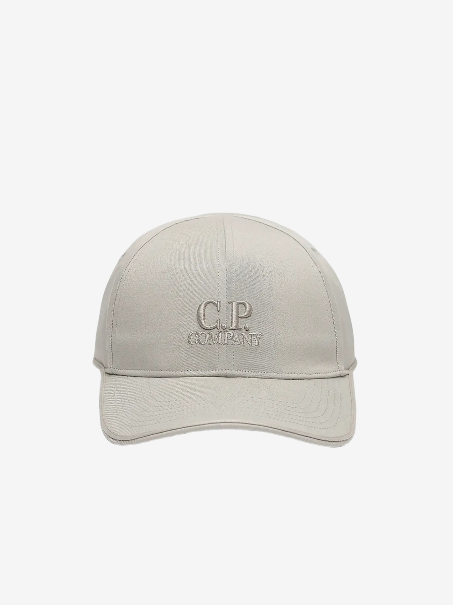 C.P. COMPANY — Кепка Gabardine Logo Cap Dove Grey