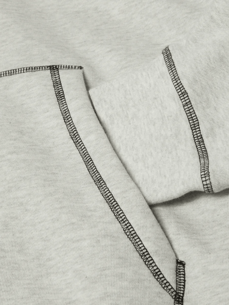 HUF — Худи Zip Stretch Full Zip Hoodie Ash