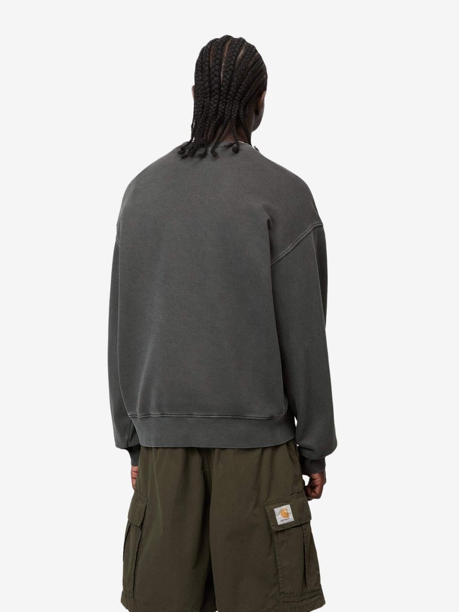 CARHARTT WIP — Свитшот Nelson Black (Garment Dyed)