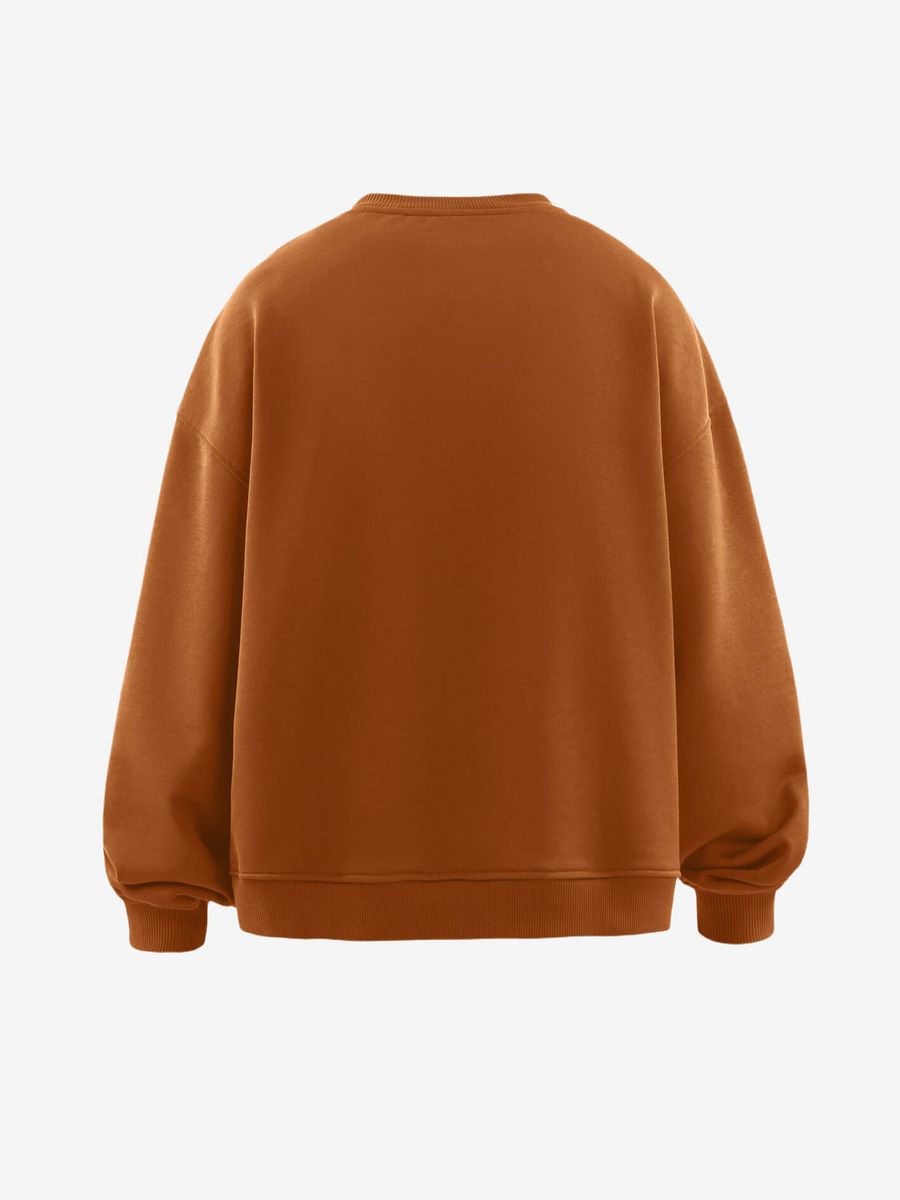CALLED A GARMENT — Свитшот Chocolate карамель