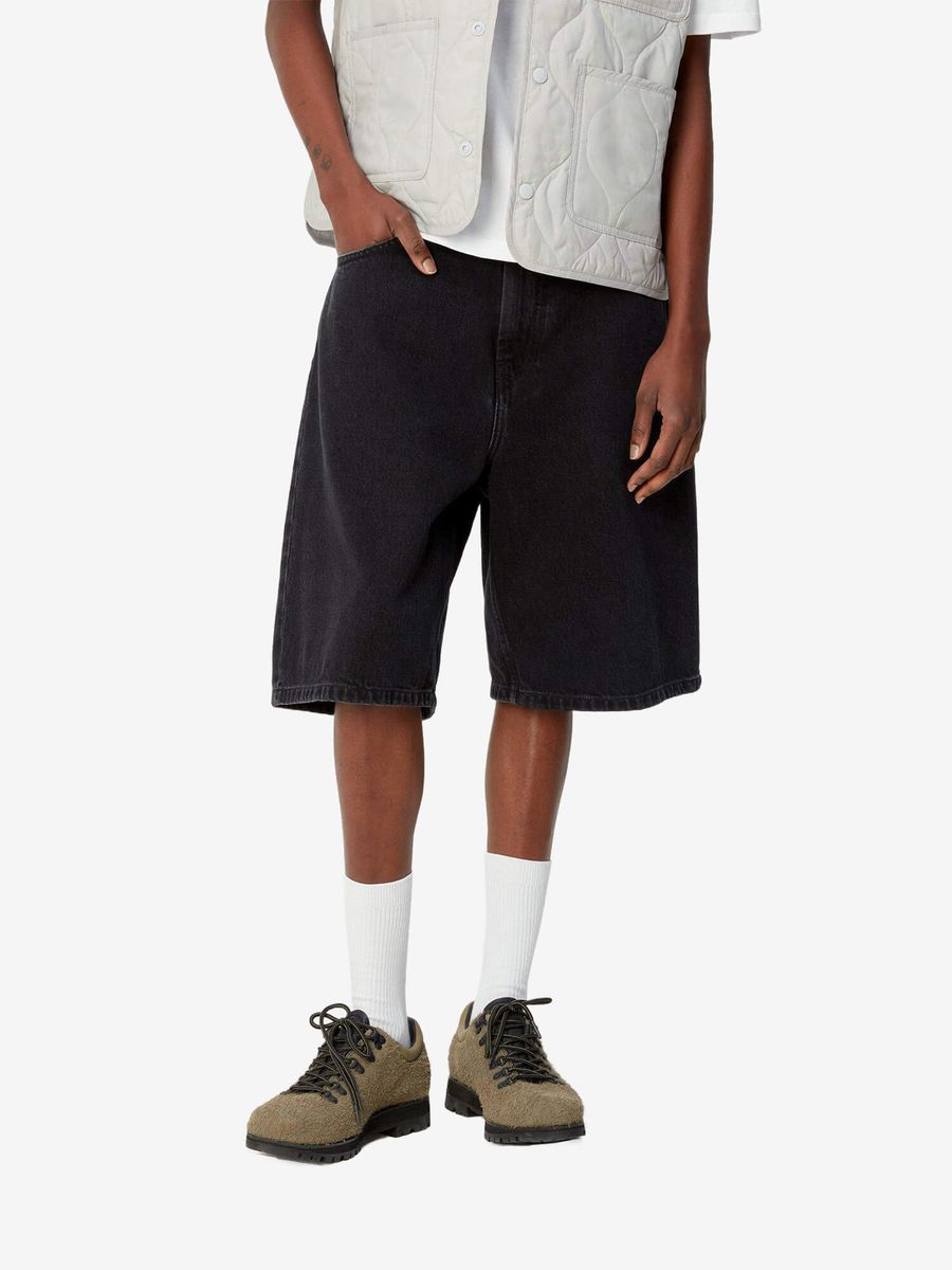 CARHARTT WIP — Шорты W' Brandon Black (Stone Washed)