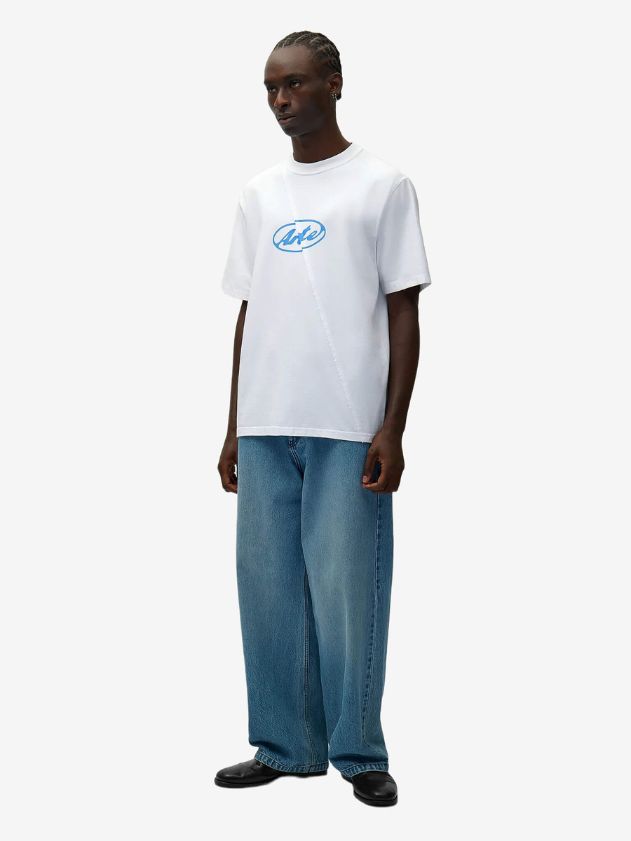ARTE ANTWERP — Футболка Circle Logo Tee White