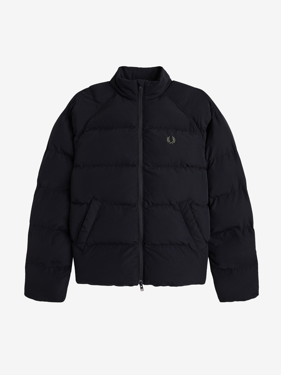 FRED PERRY — Куртка Raglan Sleeve Padded Jacket Black