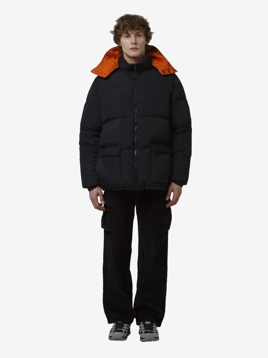 МЕЧ — Куртка Puffer Reversible Black/Orange