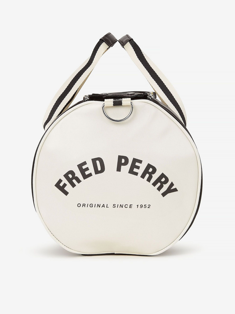 FRED PERRY — Сумка Classic Barrel Bag Black/Ecru